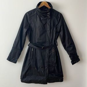 Marc New York black trench coat